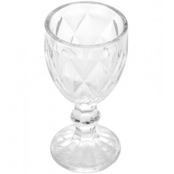 Taça 50ml De Licor De Vidro Diamond